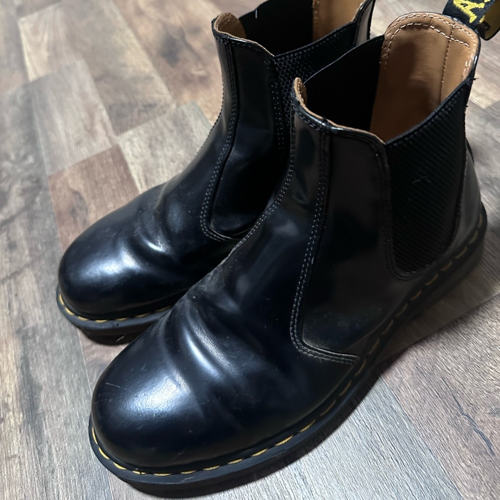 Black Dr. Marten boots